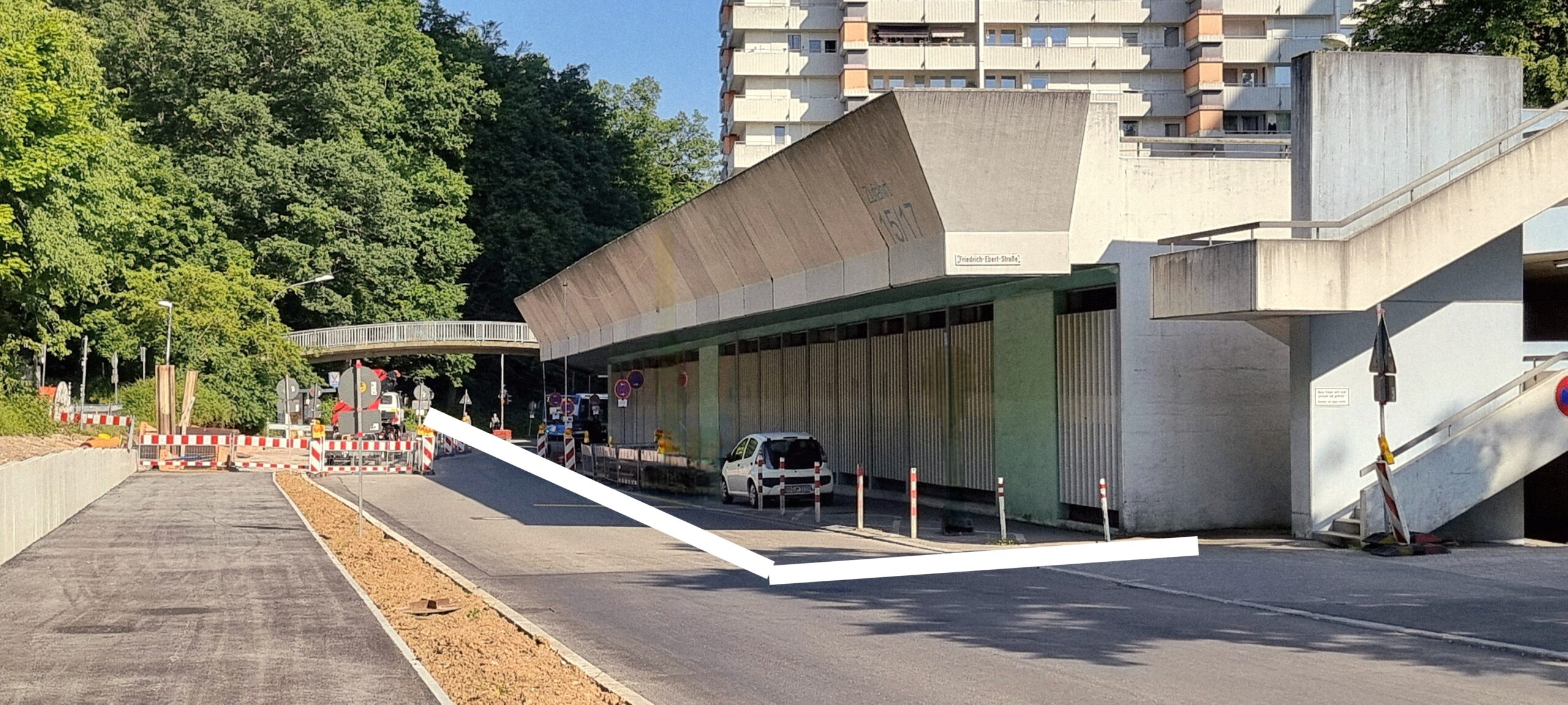 Umbau Fr.-Ebert Straße und R10