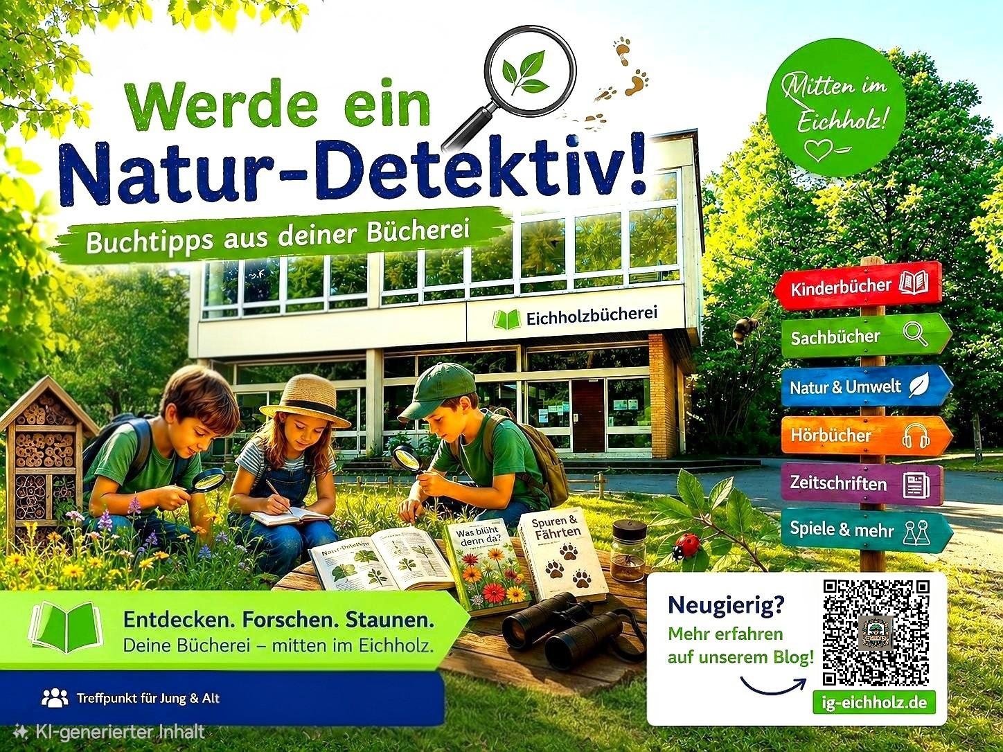 Werde ein Natur-Detektiv!